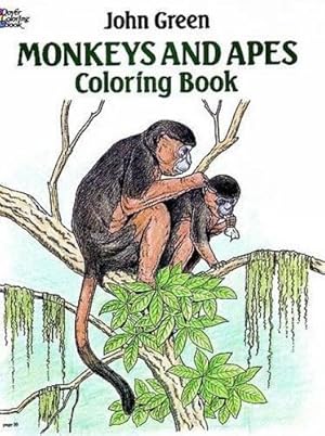 Bild des Verkufers fr Monkeys and Apes Coloring Book (Dover Nature Coloring Book) zum Verkauf von WeBuyBooks
