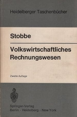 Image du vendeur pour Volkswirtschaftliches Rechnungswesen. Alfred Stobbe / Heidelberger Taschenbcher ; Bd. 14 mis en vente par Schrmann und Kiewning GbR