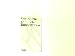 Seller image for Goetz: Smtliche Bhnenwerke for sale by Book Broker