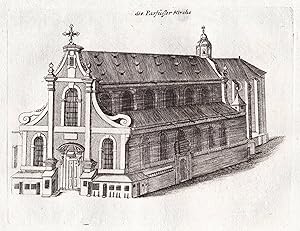 Seller image for Die Parfer Kirche" - Nrnberg Nuremberg / Franziskanerkloster Barferkloster for sale by Antiquariat Steffen Vlkel GmbH