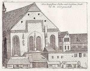 Seller image for Das Aagustiner Closter mit derselben Kirch zu St. Veit genandt" - Nrnberg Nuremberg / Augustinerkloster Augustiner Kloster for sale by Antiquariat Steffen Vlkel GmbH