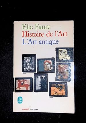 Bild des Verkufers fr Histoire de l'art L'art antique zum Verkauf von LibrairieLaLettre2