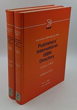 Publishers' international ISBN directory - 2 volumes : 1. Alphabetical index / 2. Geographical in...