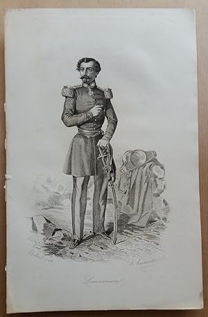 Image du vendeur pour GRAVURE - LAMORICIERE 1849 Lacauchie Buland mis en vente par CARIOU1