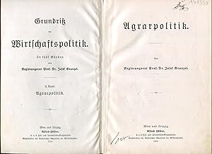 Seller image for Agrarpolitik [= Grundriss der Wirtschaftspolitik; 2] for sale by Antikvariat Valentinska