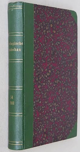 Image du vendeur pour Theologische Rundschau, Vierzehnter Jahrgang, 1911 [Vol. 14] mis en vente par Antikvariat Valentinska