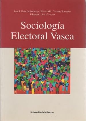Image du vendeur pour Sociologa electoral vasca . mis en vente par Librera Astarloa