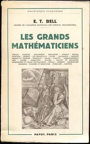 Bild des Verkufers fr Les Grands Mathmaticiens [= Bibliothque historique] zum Verkauf von Antikvariat Valentinska
