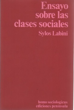 Immagine del venditore per Ensayo sobre las clases sociales . venduto da Librera Astarloa