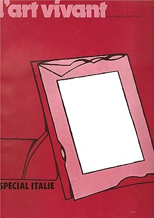 Chroniques de l'Art Vivant nr.54 - Novembre 1974 - SPECIAL ITALIE