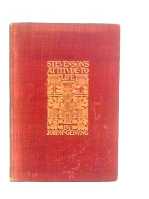 Imagen del vendedor de Stevenson's Attitude to Life a la venta por World of Rare Books