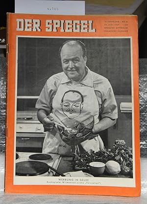 Der Spiegel - 13. Jahrgang Nr.26 - 24. Juni 1959 ( Titel: Werbung in Gelee - Kochspieler Wilmenro...