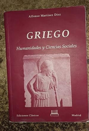 Seller image for GRIEGO HUMANIDADES Y CIENCIAS SOCIALES for sale by LIBRERIA LA CLASICA