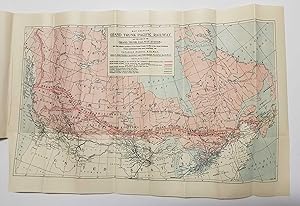 Canadian Pacific Railway Map Grand Trunk Railway System Map 1904 GNR NPR