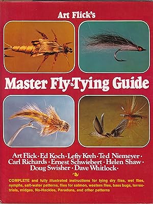 Seller image for ART FLICK'S MASTER FLY-TYING GUIDE. By Art Flick. for sale by Coch-y-Bonddu Books Ltd