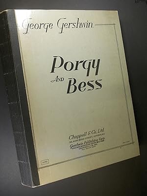 Porgy and Bess, Vocal Score of the Complete Opera