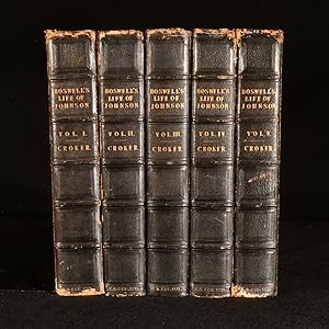 Bild des Verkufers fr The Life of Samuel Johnson, including A Journal of a Tour to the Hebrides zum Verkauf von Rooke Books PBFA