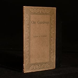Bild des Verkufers fr On Gardens: Two Essays zum Verkauf von Rooke Books PBFA