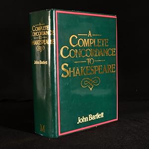 Bild des Verkufers fr A Complete Concordance or Verbal Index to Words, Phrases and Passages in the Dramatic Works of Shakespeare with a Supplementary Concordance to the Poems zum Verkauf von Rooke Books PBFA