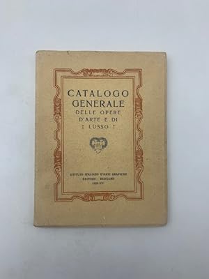 Istituto italiano d'arti grafiche, Bergamo. Catalogo delle pubblicazioni librarie in ordine di ma...