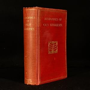 Seller image for Memorials of Old Middlesex for sale by Rooke Books PBFA