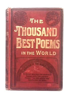 Image du vendeur pour Thousand Best Poems in the World mis en vente par World of Rare Books