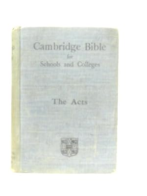 Bild des Verkufers fr The Acts of the Apostles zum Verkauf von World of Rare Books