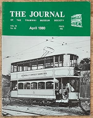 Seller image for The Journal Of The Tramway Museum Society April 1980 for sale by Shore Books