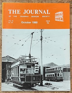 Seller image for The Journal Of The Tramway Museum Society October 1980 for sale by Shore Books
