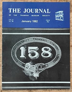 Seller image for The Journal Of The Tramway Museum Society January 1982 for sale by Shore Books