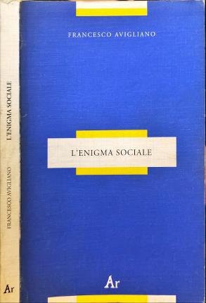 Imagen del vendedor de L'enigma sociale. a la venta por Libreria La Fenice di Pietro Freggio