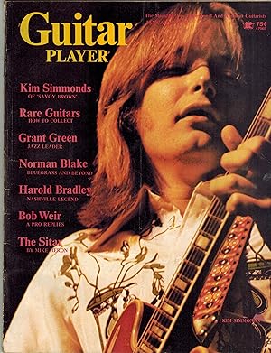 Guitar Player The Magazine for Professional and Amateur Guitarists January 1975 - Kim Simmonds Cover