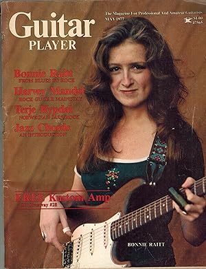 Guitar Player The Magazine for Professional and Amateur Guitarists May 1977 - Bonnie Raitt Cover