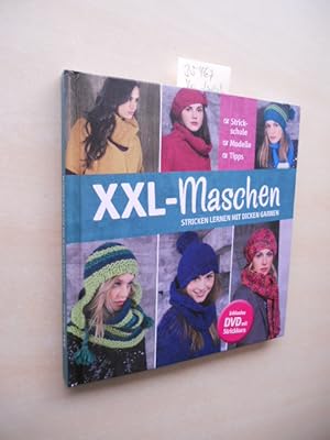 XXL-Maschen. Stricken lernen mit dicken Garnen.