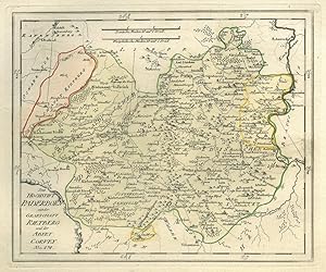 PADERBORN. - Karte. "Das Hochstift Paderborn mit der Grafschaft Rietberg und der Abtey Corvey Nro...