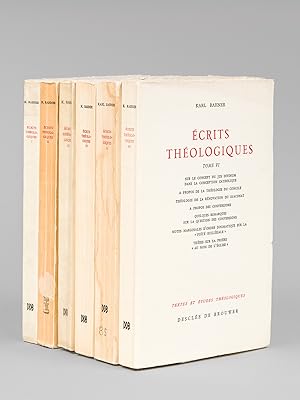 Ecrits théologiques (Tomes 1 à 6 : ) Tome I : Dieu dans le Nouveau Testament - Problèmes actuels ...