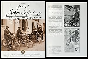 Bild des Verkufers fr Motorradfahren in der Schweiz. 1895-1930. zum Verkauf von EOS Buchantiquariat Benz