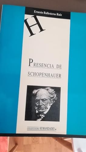 Imagen del vendedor de PRESENCIA DE SCHOPENHAUER a la venta por Librera Pramo