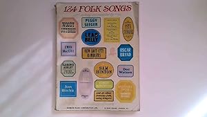 Seller image for 124 Folk Songs As Recorded on Folkways Records by Famous Folk Song Singers. for sale by Goldstone Rare Books