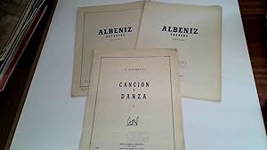 Bild des Verkufers fr Spanish Music for Piano; Granada & Asturias by Albeniz & Cancion Y Danza II by Mompou. zum Verkauf von Goldstone Rare Books