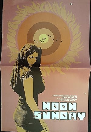 Seller image for Noon Sunday Pressbook 1971 Mark Lenard, John Russell, Linda Avery for sale by AcornBooksNH