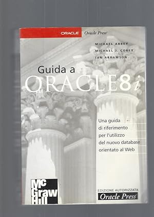 Bild des Verkufers fr GUIDA A ORACLE 8 i zum Verkauf von librisaggi