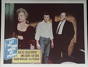 Imagen del vendedor de Let No Man Write My Epitaph Lobby Card #4 1960 Shelley Winters, James Darren! a la venta por AcornBooksNH