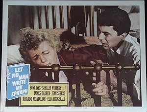 Imagen del vendedor de Let No Man Write My Epitaph Lobby Card #6 1960 James Darren, Shelley Winters a la venta por AcornBooksNH