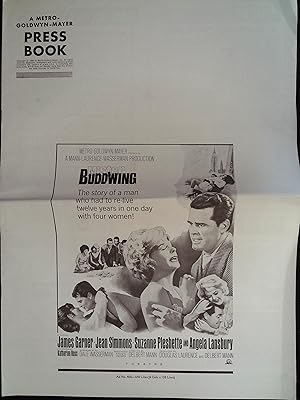 Image du vendeur pour Mister Buddwing Pressbook 1966 James Garner, Jean Simmons, Suzanne Pleshette mis en vente par AcornBooksNH