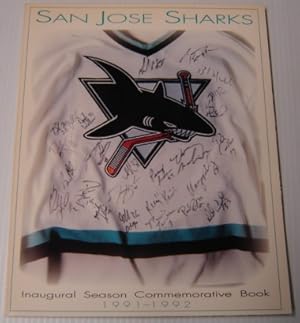 San Jose Sharks Inaugural Season Commemorative Book, 1991-1992