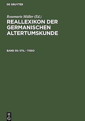 Bild des Verkufers fr Reallexikon der Germanischen Altertumskunde. Bd.30 zum Verkauf von moluna