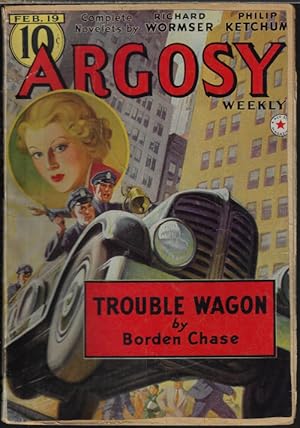 Imagen del vendedor de ARGOSY Weekly: February, Feb. 19, 1938 a la venta por Books from the Crypt