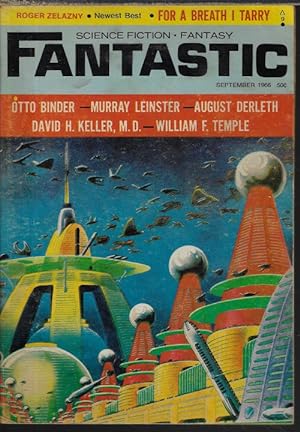 Seller image for FANTASTIC Stories: September, Sept. 1966 for sale by Books from the Crypt