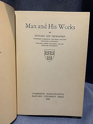 Seller image for Man and His Works for sale by Bryn Mawr Bookstore